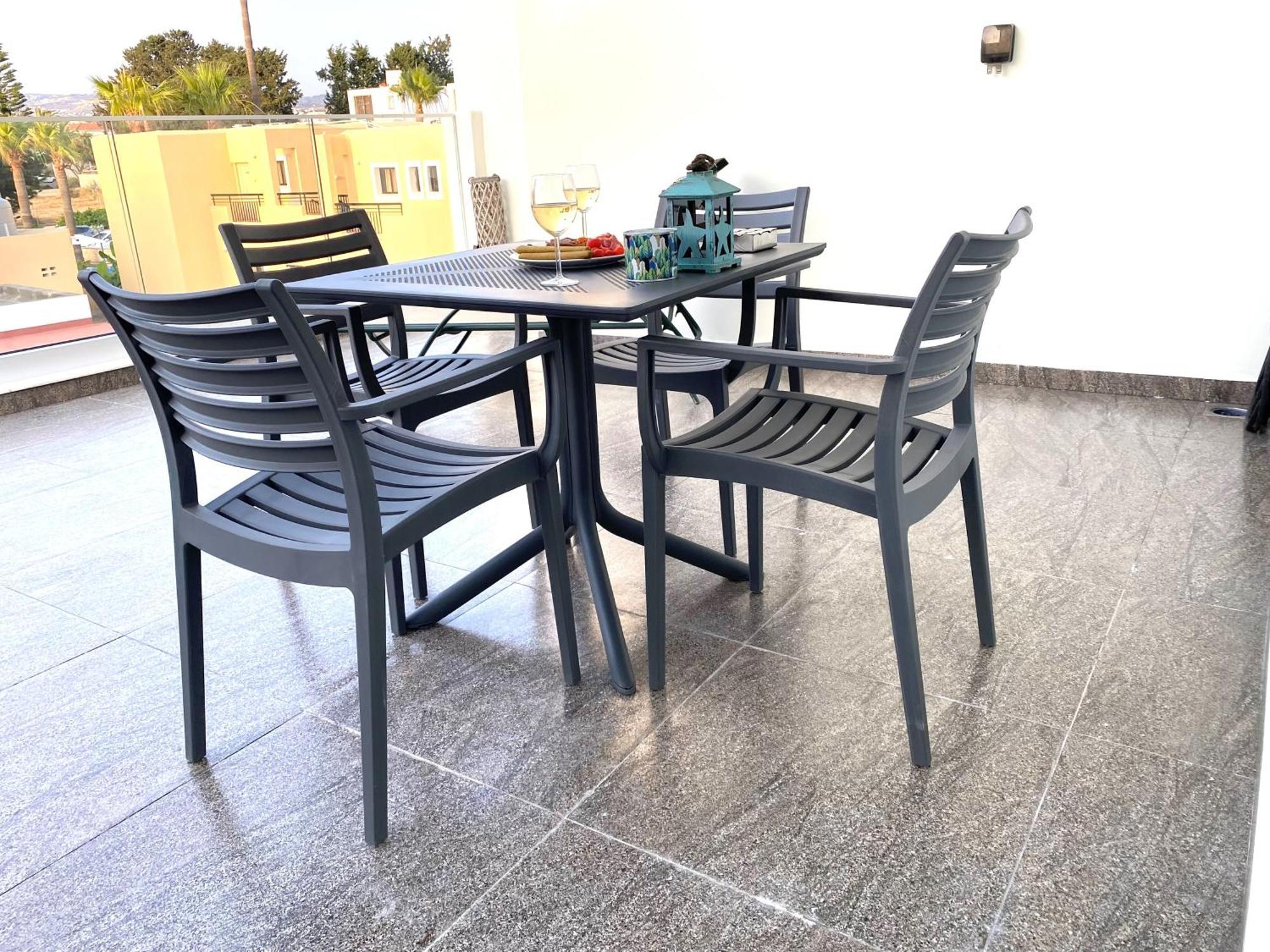 דירות Paphos Ev Zin - Modern, Cozy, 1 Bed, Pool, 2 Balconies, A105 מראה חיצוני תמונה